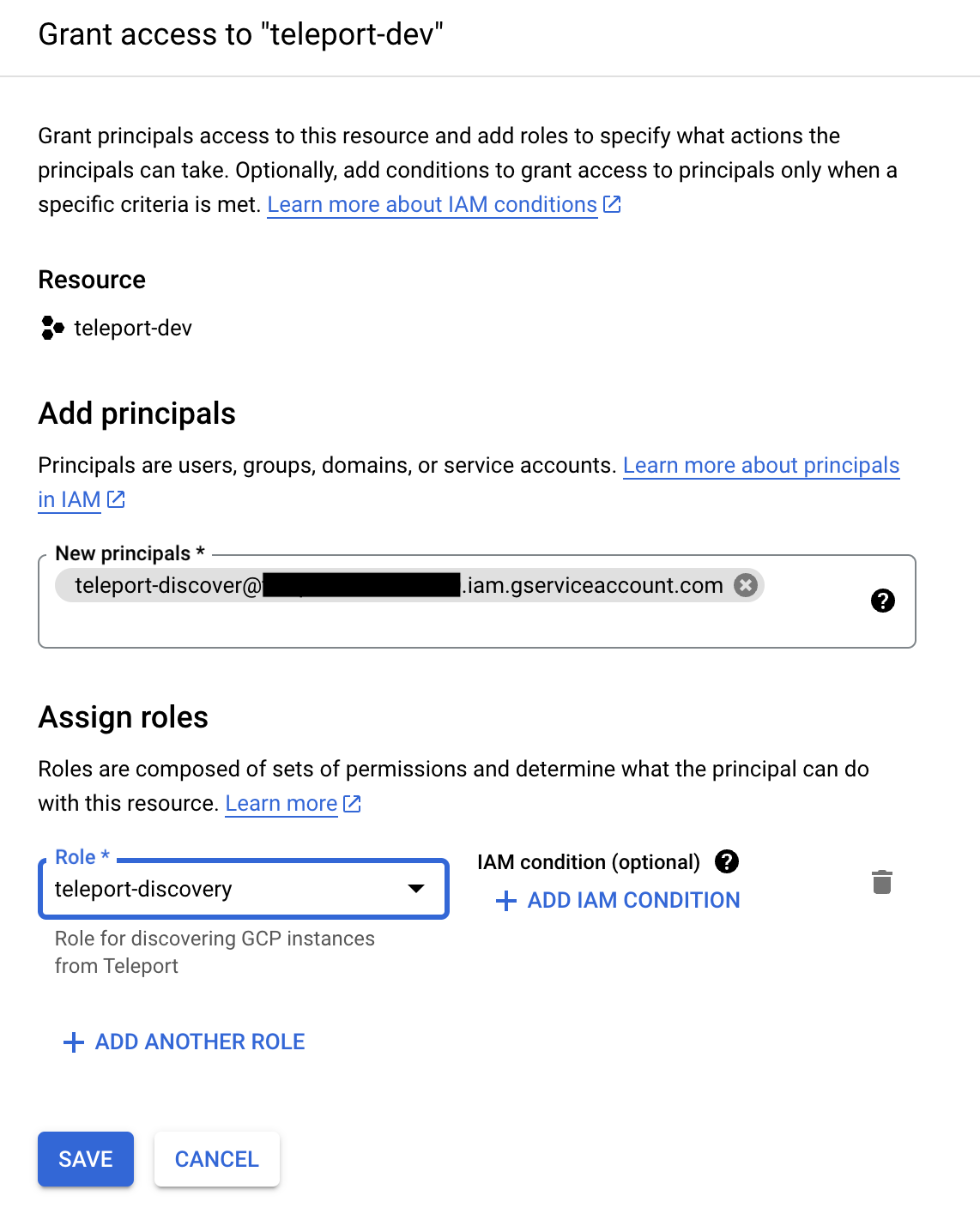 Role assignment