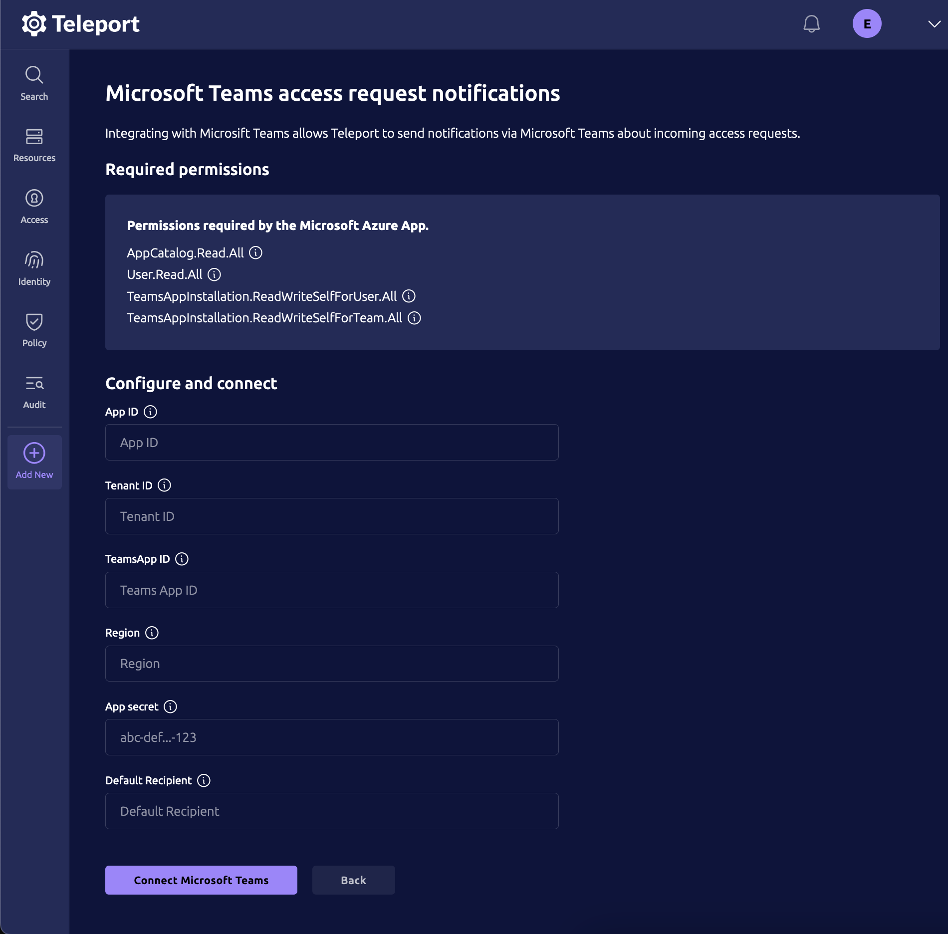 Create Microsoft Teams Bot